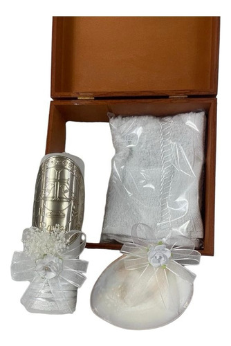 Kit De Bautizo Pila Bautismal Unisex