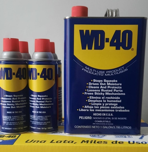 Aflojatodo Wd40 11 Onz Y Gln