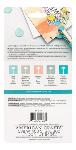Alicate Para Furar Caderno Em Disco - Power Ponch
