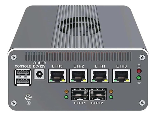 Hkuxzr Firewall Mini Pc, Intel N100 Quad Core 10g*2 4xintel
