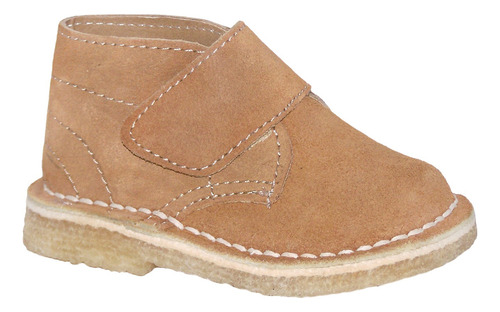Bota De Gamuza Con Abrojo