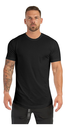 Playera Licra Deportiva Casual Gym Ajuste Perfecto Moda