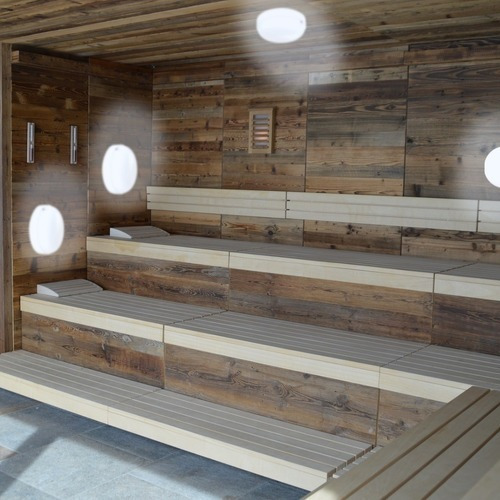 Plafon Luminária Para Saunas Secas Ou À Vapor Arandela Ip65 Cor Branco Quente 110V/220V