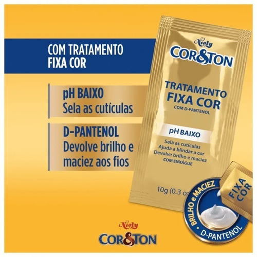 Tintura Cor E Ton 2.0 Preto Tinta Cabelo
