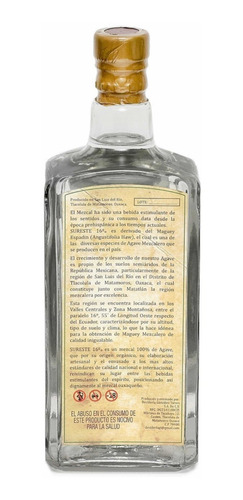 Imagen 3 de 7 de Mezcal Artesanal Sureste 16