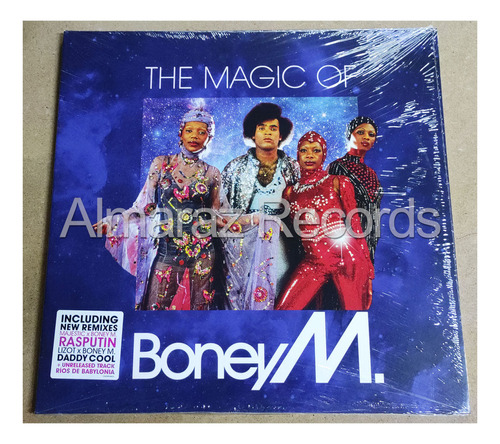 Boney M Magic Of Boney M Limited Pink/blue Vinyl Lp