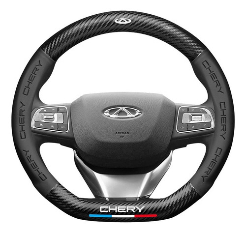 Chery D-forma De Fibra De Carbono Cubierta Del Volante