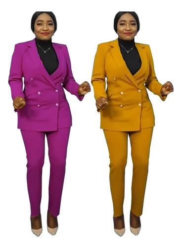 Conjunto De Traje Profesional De Fibra De Poliéster Ajustado