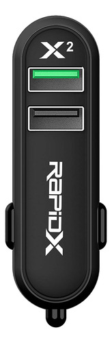 Rapidx X2 Dual Usb Cargador De Coche