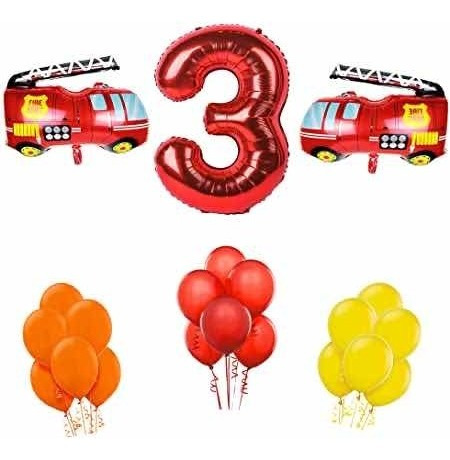 Globos Metálicos Bombero