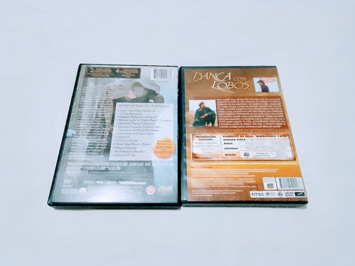 2 Dvd Fim De Caso (com Encarte Interno) + Dança Com Lobos