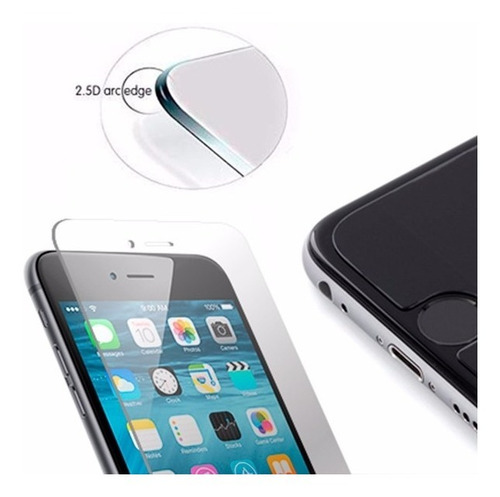 Lamina Mica Vidrio Templado Instalada iPhone Samsung LG Moto