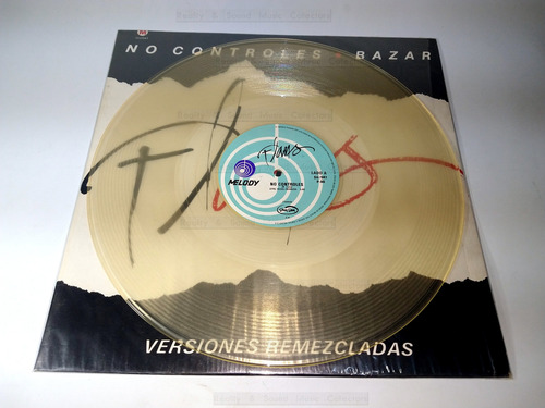 Flans No Controles Versiones Remezcladas Vinilo Transparente (Usado)