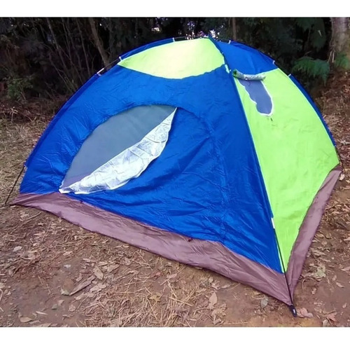 Imagem 2 de 7 de Barraca Camping Iglu 8 A 12 Lugares 300x300x170cm