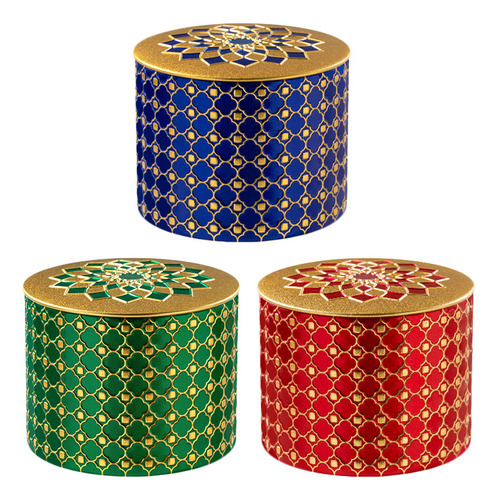 Velas Redondas Para Joyas, Latas Vacías, Caja De Caramelos,