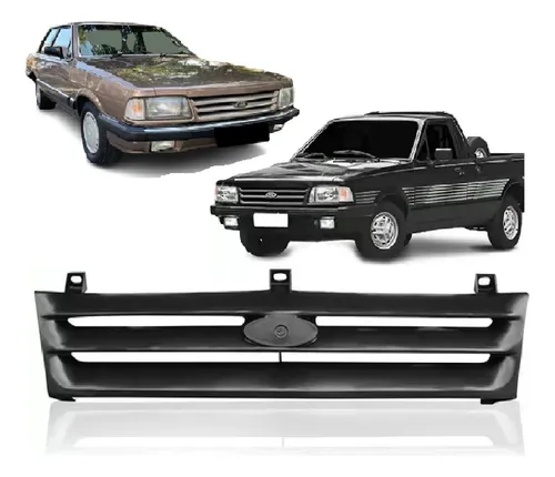 comprar Grade Radiador Preta Del Rey 1985 A 1991 Pampa 1987 A 1995