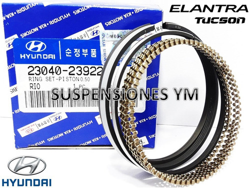 Anillos 050 020 Hyundai Tucson Elantra 2.0 Original