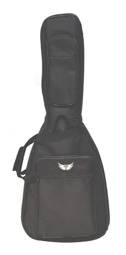 Bag Capa Para Violão Folk Master Almofadada Cm011 Preta 