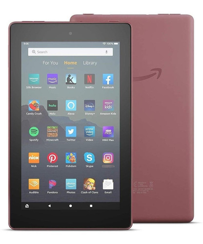 Tablet  Amazon Fire 7 2019 KFMUWI 7" 16GB plum y 1GB de memoria RAM 