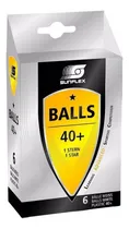 Comprar Pelota Ping Pong Sunflex X6 1 Estrella Blanco