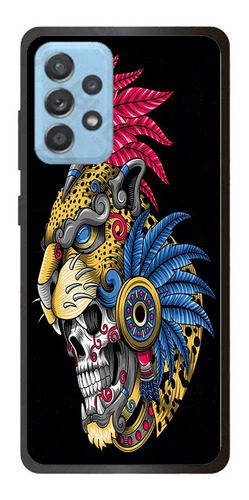 Funda Para Samsung A52 A72 Calavera Guerrero Jaguar