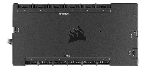 Corsair Icue Commander Core Xt, Velocidad Del Ventilador Digital Y Driver De Iluminación Rgb