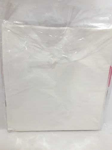Mantel De Plastico Liso Blanco 120x180cm