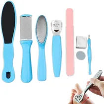 Comprar Set Pedicuría Podología Pies Callos Durezas Escofina Lima