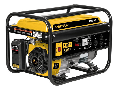 Imagen 1 de 8 de Generador Electrico Planta Luz Gasolina 2500 W Pretul 26034