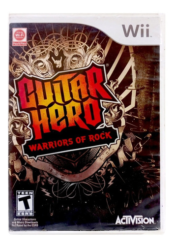 Guitar Hero Warriors Of Rock Nintendo Wii (Reacondicionado)