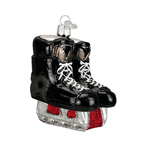 Adorno De Navidad De 2020 - Patines De Hockey De Crista...