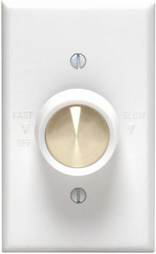 Leviton Trimitron Ventilador Control De Velocidad, 612-6616-