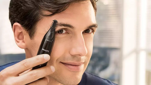 Cortapelos Facial Philips Inalámbrico Nariz Cejas Y Orejas