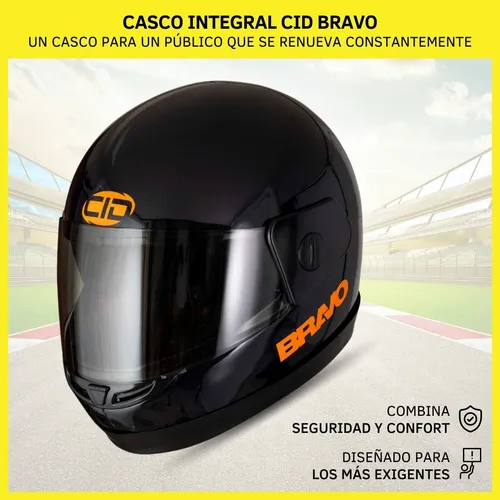 Cascos Motos Integral Cerrado Cid Bravo C/visor Hombre Mujer