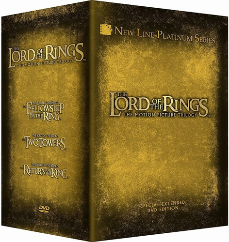 The Lord Of The Rings - Box Com 12 Dvds - Importado