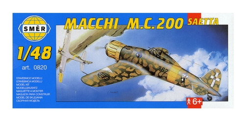 Avion A Escala Macchi C.200 Saetta Smer 1:48