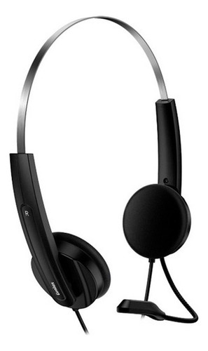 Genius Audifonos Headset Usb+mic Black Genius - Hs-220u