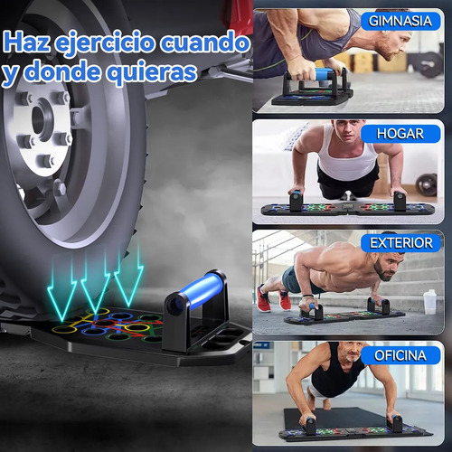 Tabla De Flexiones Para Lagartijas Push Up