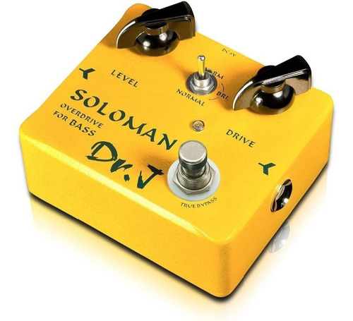 Pedal De Efectos De Guitarra Dr J D52 Soloman Bass Over...