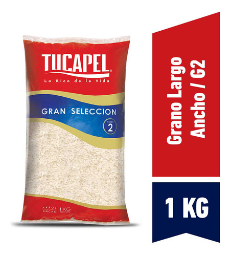 Arroz Tucapel G2 1 Kg.