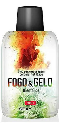 comprar Fogo E Gelo Óleo Beijável Para Massagem Erótica Corporal