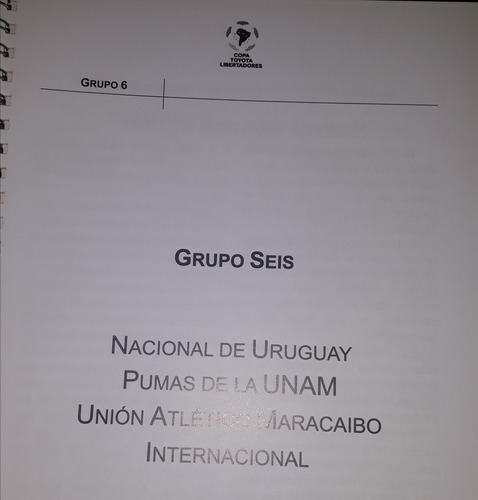 Rara Revista Conmebol Libertadores 2006 Inter Campeão (Usado)