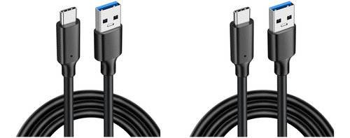 2 Cables Usb3.2 De 10 Gbps Tipo C De Usb A A Tipo C 3.2 Para