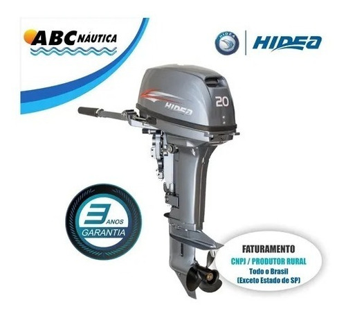 Imagem 14 de 15 de Motor De Popa Hidea 20hp Hidea Leia Anúncio