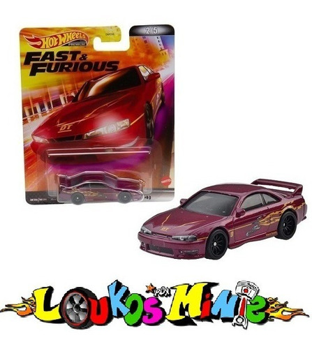 Hot Wheels Nissan 240sx S14 Velozes Furiosos Fast Furious