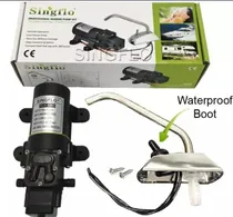 Comprar Bomba De Agua 12v 4,3 L\u002Fm+llave Food Truck Carros Arrastre 
