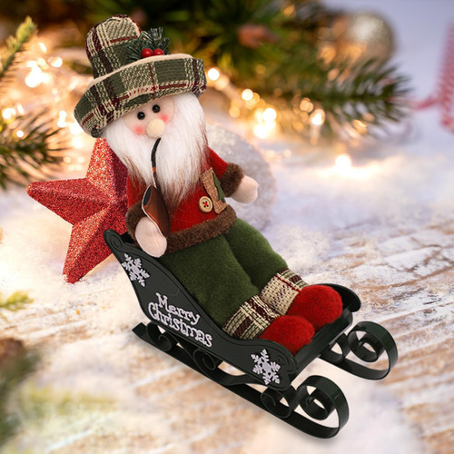 Estatua Navideña, Adorno De Mesa, Accesorios Papá Noel