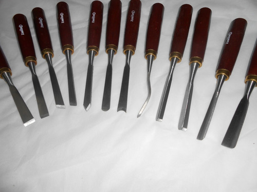 Formón/ Gubia Para Tallar Madera 12 Piezas Chalimex Oferta