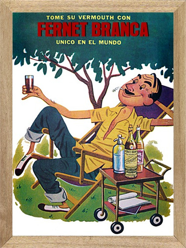 Fernet Cuadros Posters Publicidades Carteles    M501