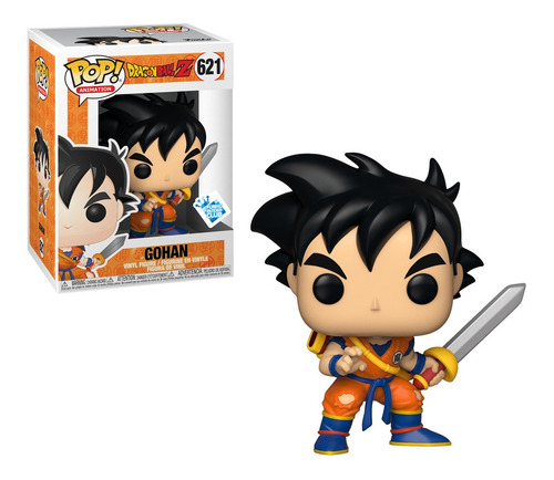 Figura Funko Pop Dragon Ball Z S6 - Young Gohan W/sword 621